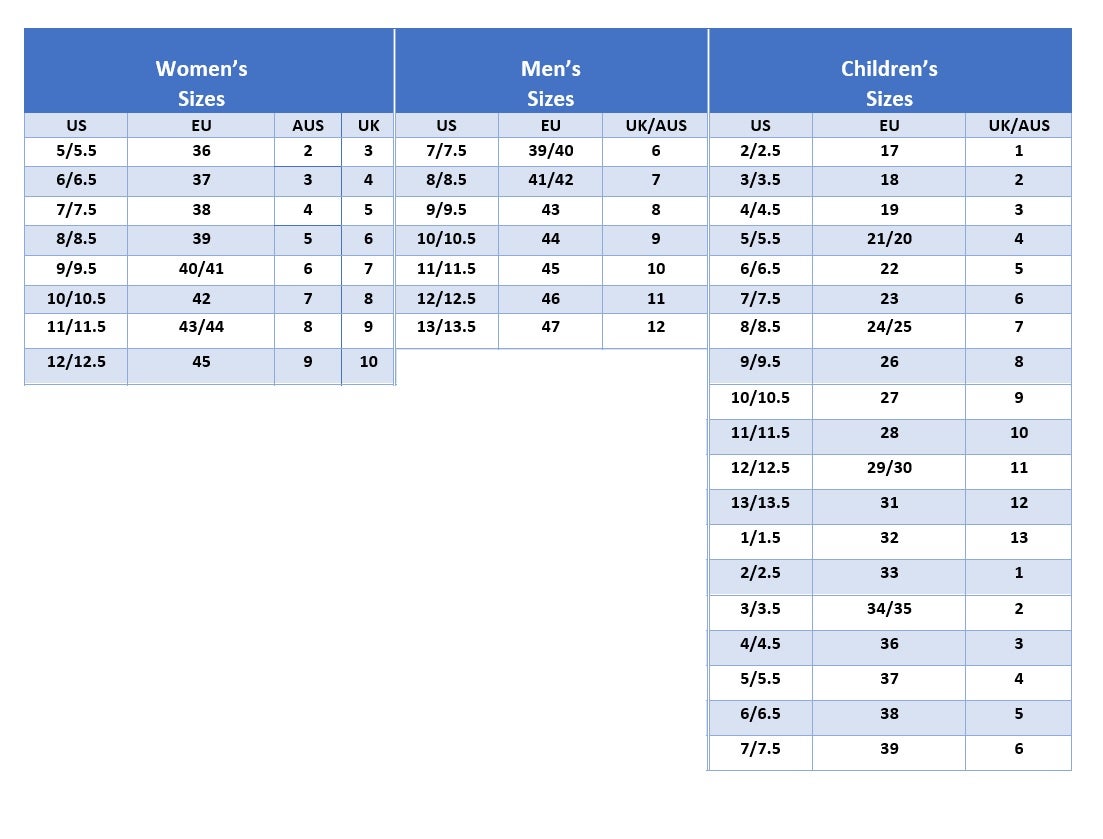 Size Chart Image